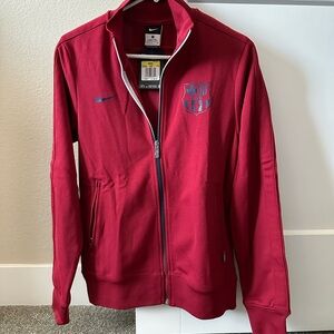 NEW Nike FC Barcelona Full-Zip Track Jacket – Men’s Size Small